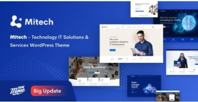 Mitech Technology IT Solutions & Services WordPress Theme