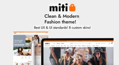 Miti – Elementor Fashion WooCommerce Theme