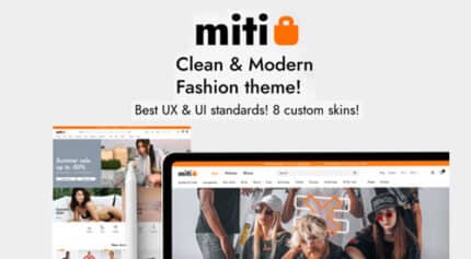 Miti – Elementor Fashion WooCommerce Theme