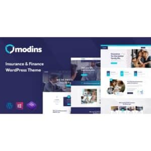 Modins Insurance & Finance WordPress Theme