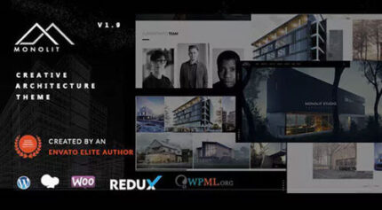 Monolit – Responsive Architecture WordPress Theme