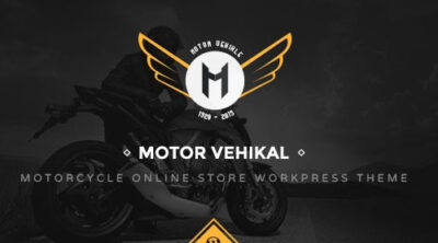 Motor Vehikal – Motorcycle Online Store WordPress Theme