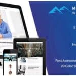 MountCool - Single Page Portfolio WordPress Theme