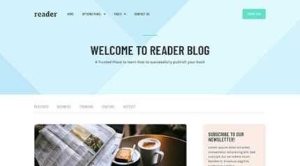 MyThemeShop Reader WordPress Theme