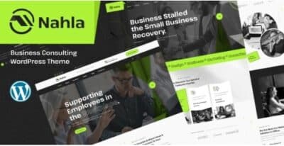 Nahla Business Consulting WordPress Theme