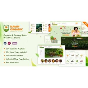 Namm Grocery Shop WordPress Theme