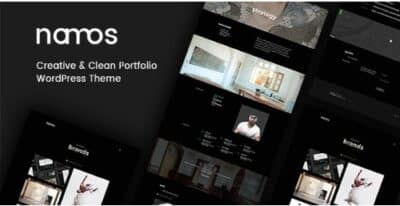 Namos Creative One/Multi Page Portfolio WordPress Theme