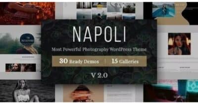 Napoli Photography WordPress