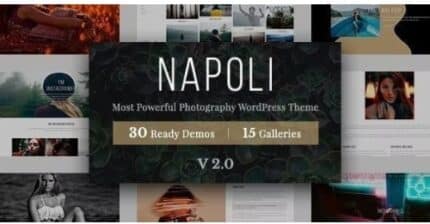 Napoli Photography WordPress