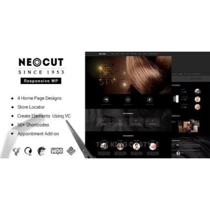 Neo Salon | Barber Shop WordPress Theme