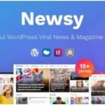 Newsy - Viral News & Magazine WordPress Theme