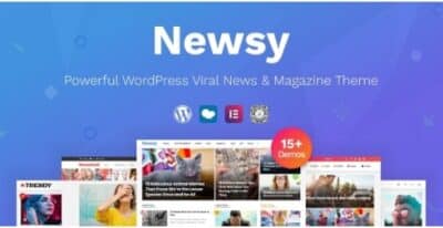 Newsy Viral News & Magazine WordPress Theme