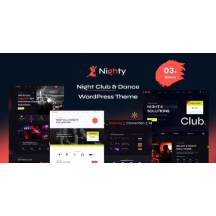 Nighty - Night Club WordPress Theme