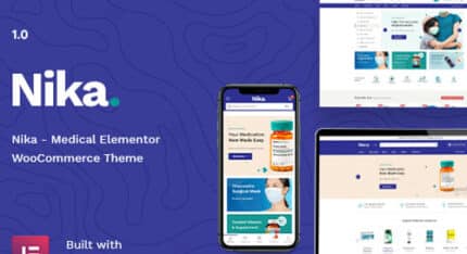 Nika – Medical Elementor WooCommerce Theme