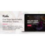 Niobe - Spa & Salon WordPress Theme