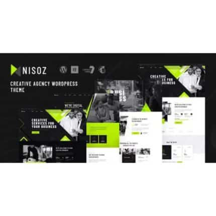 Nisoz - Creative Agency WordPress Theme
