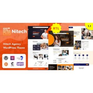 Nitech Agency & Technology Services WordPress Theme