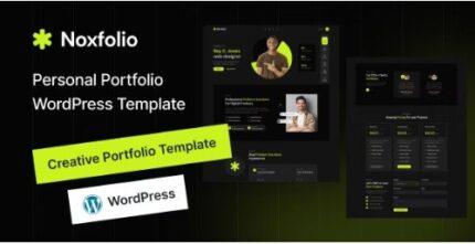 Noxfolio - Personal Portfolio Resume WordPress Theme