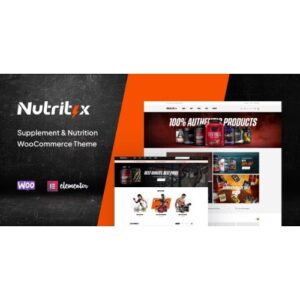 Nutritix Supplement & Nutrition WooCommerce Theme