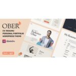 OBER - Resume WordPress Theme