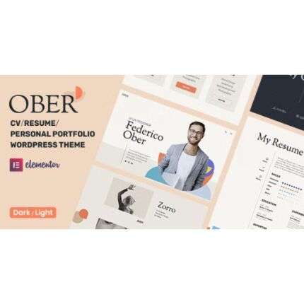 OBER - Resume WordPress Theme