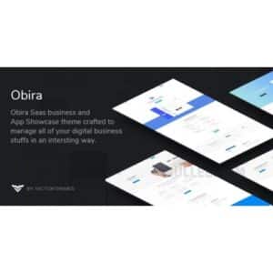 Obira SaaS Business & App Showcase WordPress Theme