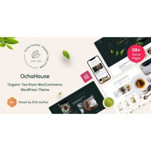 OchaHouse Organic Tea Store WooCommerce WordPress Theme