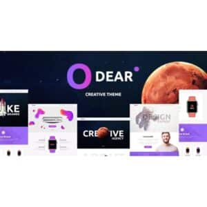 Odear Multi Concept Creative WordPress Theme