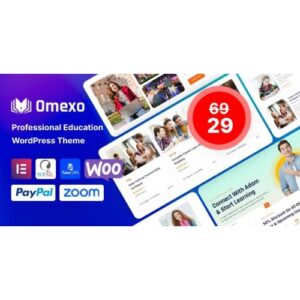 Omexo Education & Online Courses WordPress Theme