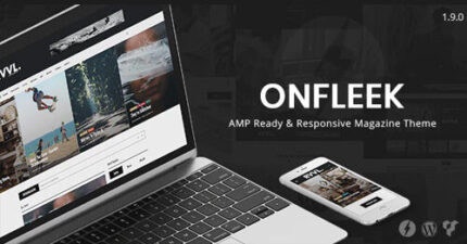 Onfleek – AMP Ready and Responsive Magazine Theme