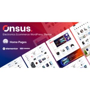 Onsus Electronics E commerce WordPress Theme