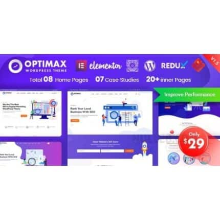 Optimax - SEO & Marketing WordPress Theme