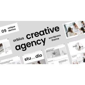 Orbius Creative Agency and Portfolio Theme