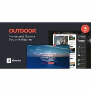 Outdoor Responsive Adventure Blog and Magazine WordPress Theme