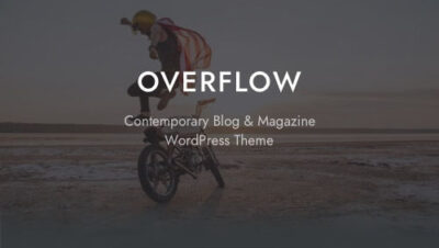Overflow – Contemporary Blog & Magazine WordPress Theme