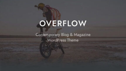 Overflow – Contemporary Blog & Magazine WordPress Theme