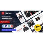 Panthar - Private Security & CCTV Service WordPress Theme + RTL