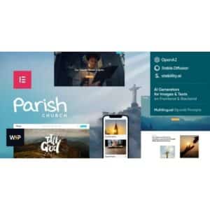 Parish Church, Religion & Charity WordPress Theme
