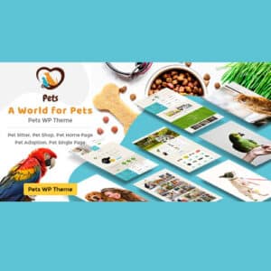 Pet World – Dog Care & Pet Shop WordPress Theme