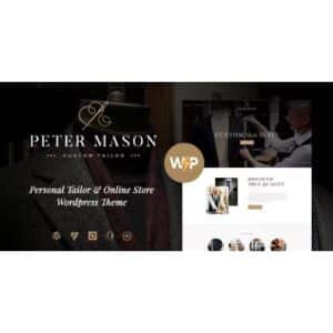 Peter Mason | Custom Tailoring and Clothing Store WordPress Theme