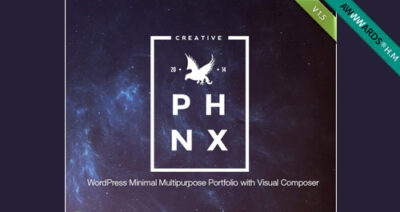Phoenix – WordPress Minimal Multipurpose Portfolio with Visual Composer