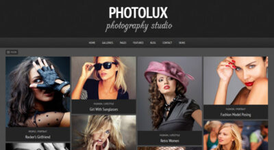 Photolux – Photography Portfolio WordPress Theme