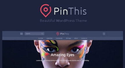 PinThis – Pinterest Style WordPress Theme
