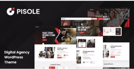 Pisole - Digital Creative Agency WordPress Theme