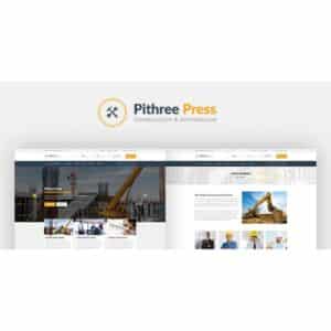 Pithree – Construction & Building WordPress Theme