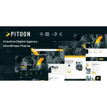 Pitoon - Creative Digital Agency WordPress Theme