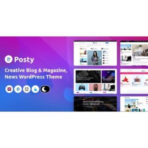 Posty News Magazine WordPress Theme