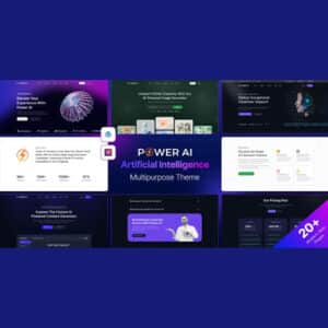 PowerAI – Artificial Intelligence Multipurpose WordPress Theme for Elementor