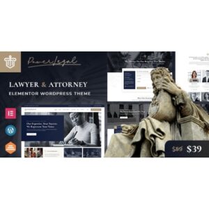 Powerlegal Law, Lawyer & Attorney WordPress Theme