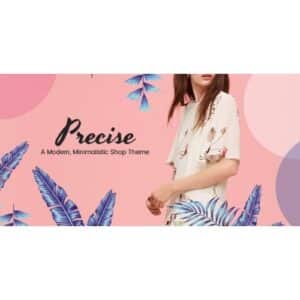 Precise A Modern, Minimalistic Shop Theme